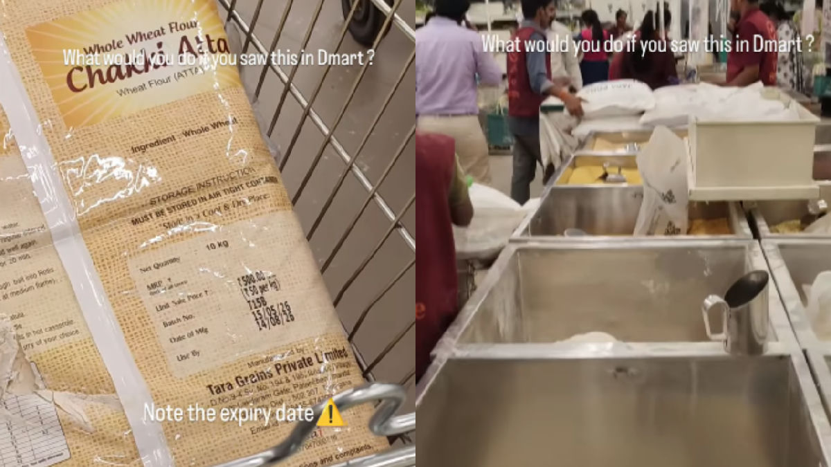 ‘Food Safety Is A Joke In India’: Video Shows Store Worker Pouring ‘Near-Expiry’ Flour Into Containers To Resale