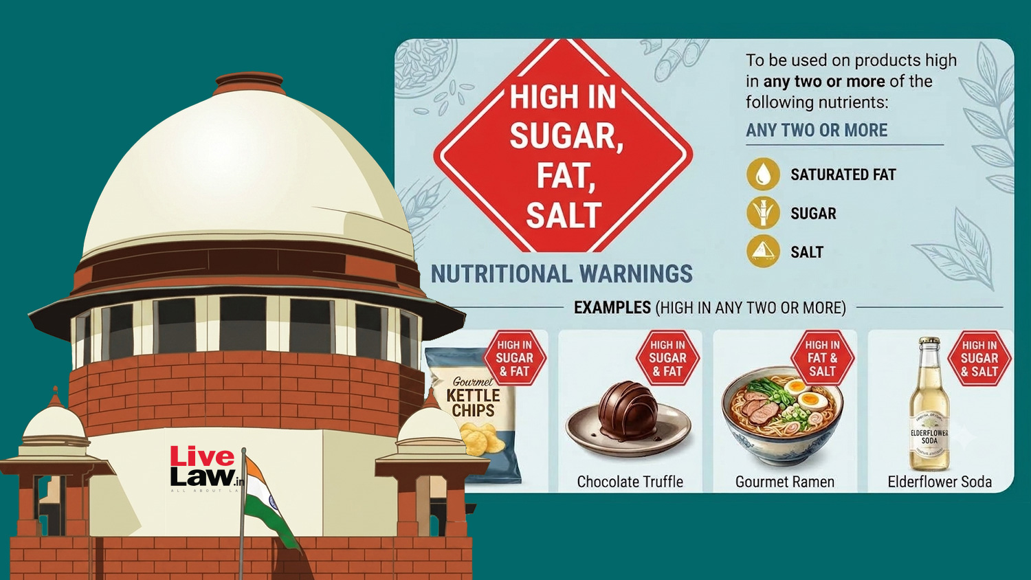 Why ultra-processed foods grouped with other packaged foods under warning label regime? Supreme Court asks FSSAI