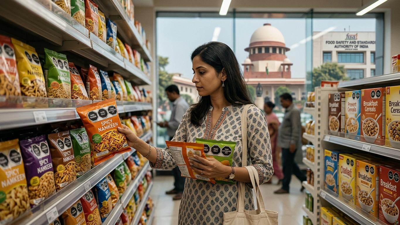 Supreme Court Grills FSSAI Over Food Warning Labels